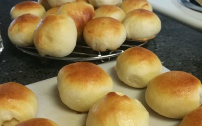 Mini buns with kefir